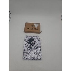 maelreg performance polo Shirt  boys white purple shark size 14/16  Brand New